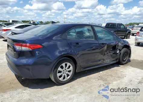 2022 Toyota Corolla Le z USA, uszkodzony, nr VIN 5YFEPMAE5NP372059